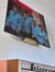 Vintage Brass Floating Record Display Shelf